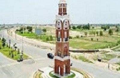 DHA Multan one kanal plot for sale Sector Q Plot No 1344 parkfacing plot beautiful Location